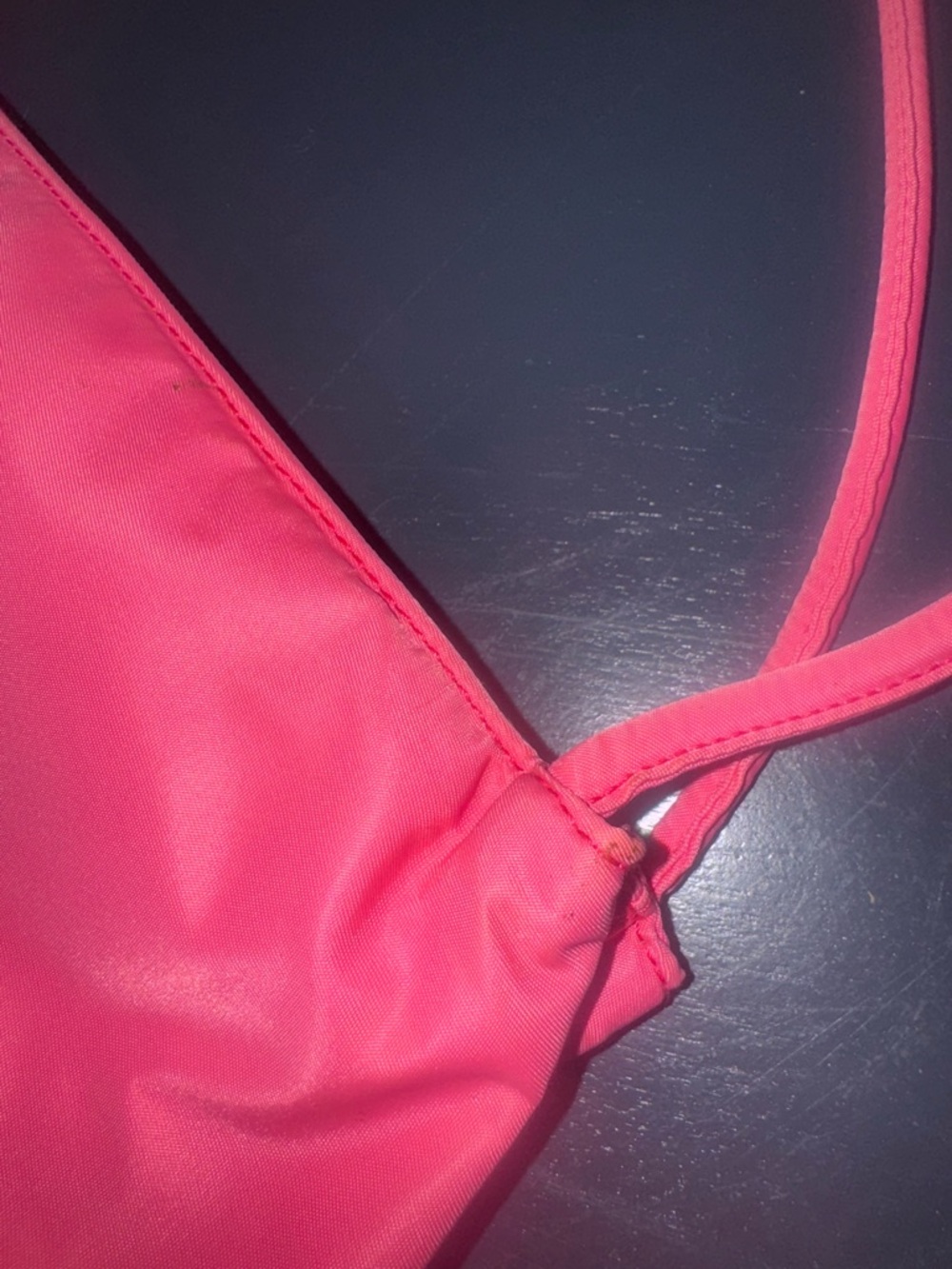 Prada Hot Pink Nylon Double-Strap Shoulder Bag with COA - Picture 9 of 15
